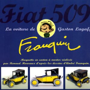 Gaston Lagaffe Fiat 509 la voiture de Gaston Lagaffe